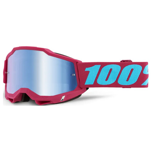 100% ACCURI 2 GOGGLE EXCELSIOR W/ MIRROR BLUE LENS