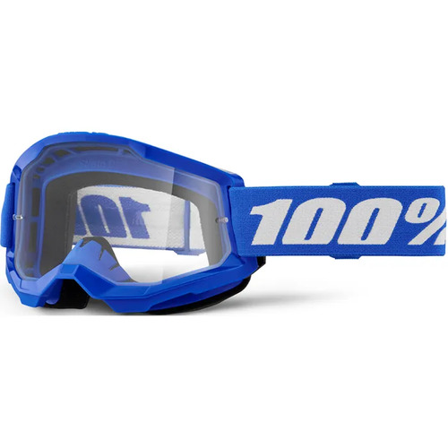 100% STRATA 2 GOGGLE BLUE
