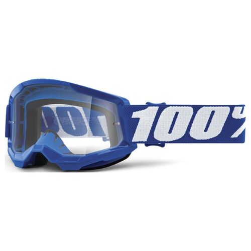 100% STRATA 2 YOUTH GOGGLE BLUE