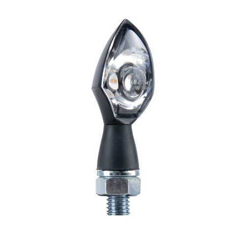 Oxford Nano Eyeshot Black LEDicator - Clear Lens