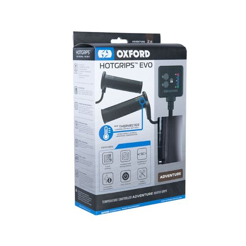 OXFORD HOT GRIPS EVO ADVENTURE WITH AUTOMATIC THERMISTOR SWITCH