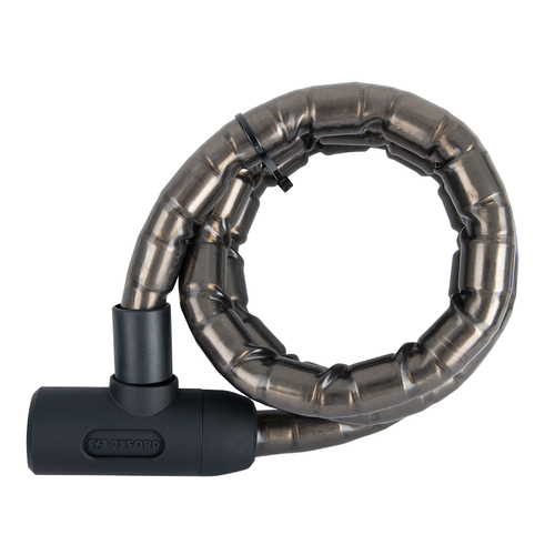 OXFORD BARRIER ARMOURED CABLE 1.4M X 25MM - SMOKE