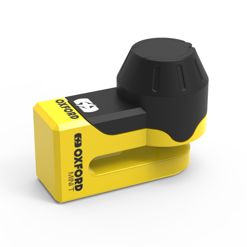 OXFORD MINI T DISK LOCK - YELLOW