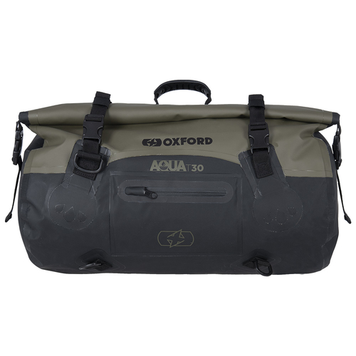 OXFORD AQUA T30 ROLL BAG BLACK / KHAKI 