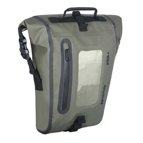 OXFORD AQUA LUGGAGE M8 TANK PACK BLACK / KHAKI