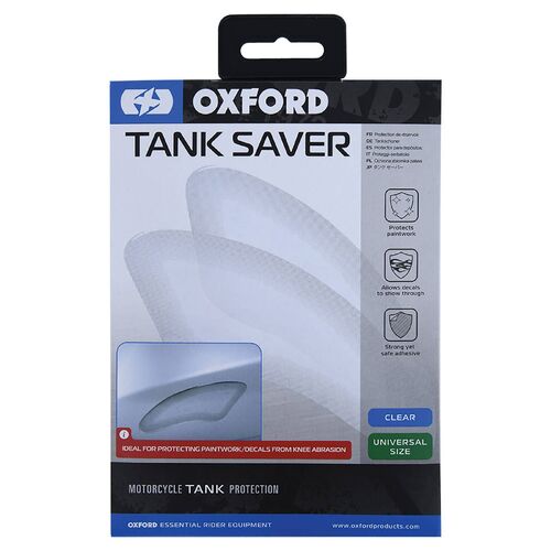 OXFORD TANK SAVER KNEE PAD CLEAR PAIR