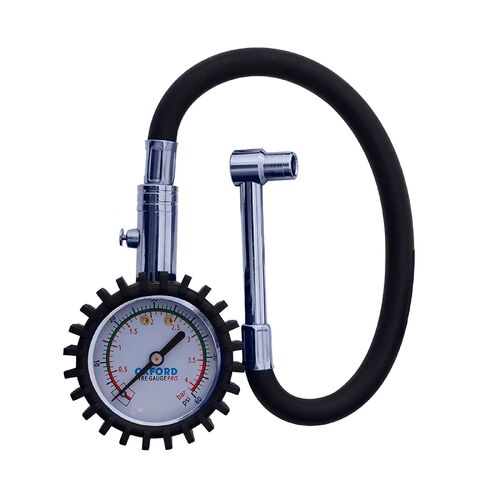 OXFORD ANALOGUE TYRE PRESSURE GAUGE 0-60PSI 