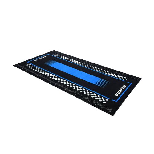 OXFORD WORKSHOP MAT LARGE PITLANE 200 X 100CM - SUZUKI BLUE