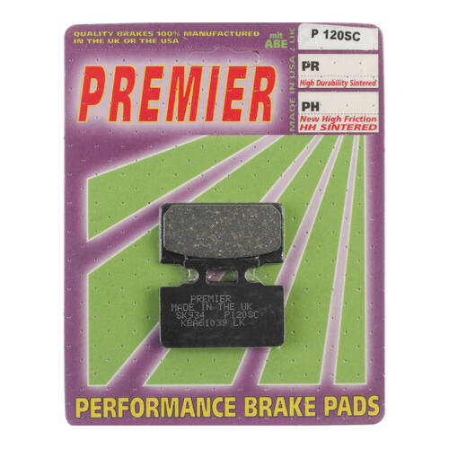 Premier Brake Pads P Organic Standard - P120