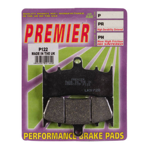 Premier Brake Pads P Organic Standard - P122