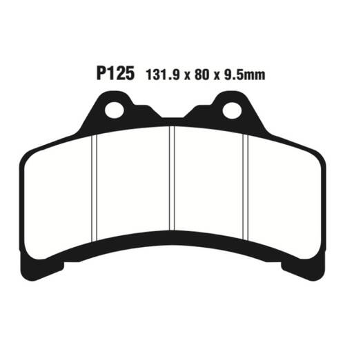 Premier Brake Pads P Organic Standard - P125