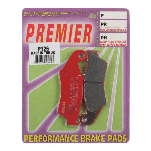 Premier Brake Pads P Organic Standard - P126