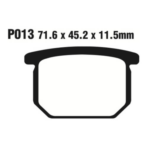 Premier Brake Pads P Organic Standard - P13