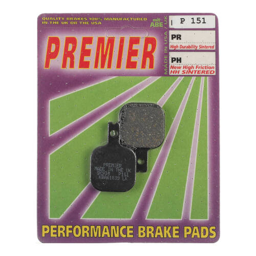Premier Brake Pads P Organic Standard - P151