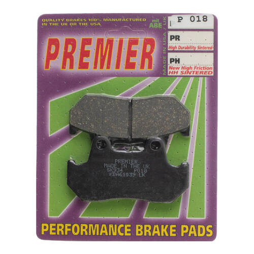 Premier Brake Pads P Organic Standard - P18
