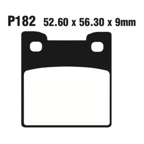 Premier Brake Pads P Organic Standard - P182