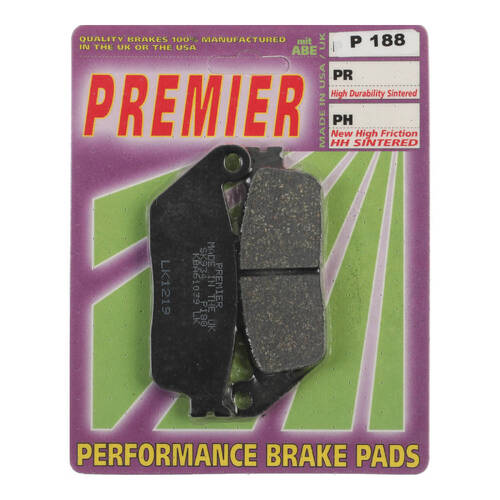 Premier Brake Pads P Organic Standard - P188