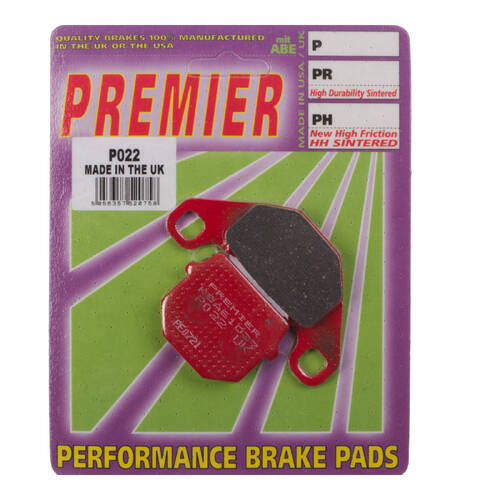 Premier Brake Pads P Organic Standard - P22