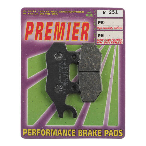 Premier Brake Pads P Organic Standard - P251