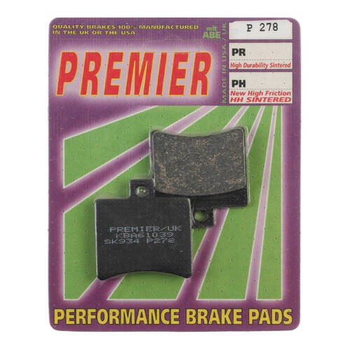 Premier Brake Pads P Organic Standard - P278