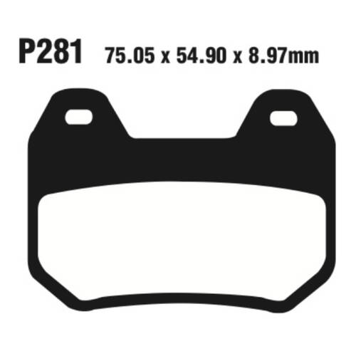 Premier Brake Pads P Organic Standard - P281