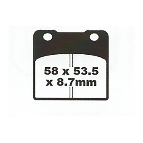 Premier Brake Pads P Organic Standard - P32