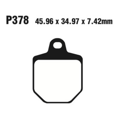 Premier Brake Pads P Organic Standard - P378