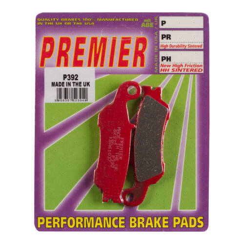 Premier Brake Pads P Organic Standard - P392