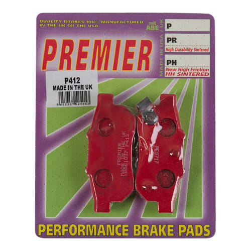 Premier Brake Pads P Organic Standard - P412
