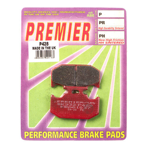 Premier Brake Pads P Organic Standard - P428