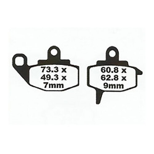 Premier Brake Pads P Organic Standard - P44