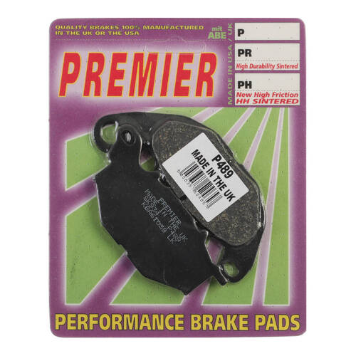 Premier Brake Pads P Organic Standard - P489