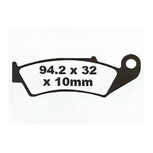Premier Brake Pads P Organic Standard - P49