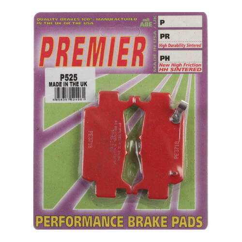 Premier Brake Pads P Organic Standard - P525