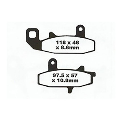 Premier Brake Pads P Organic Standard - P67