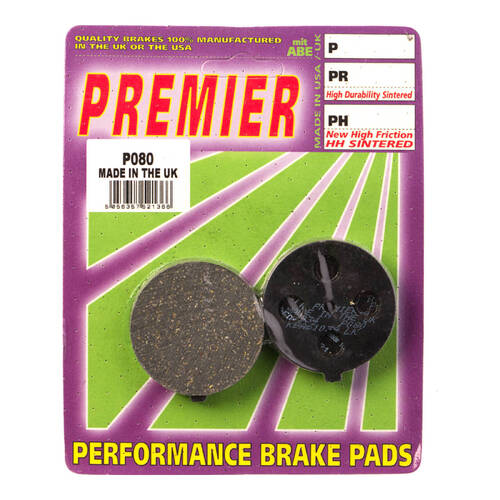 Premier Brake Pads P Organic Standard - P80