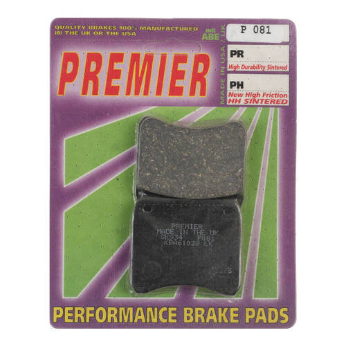 Premier Brake Pads P Organic Standard - P81