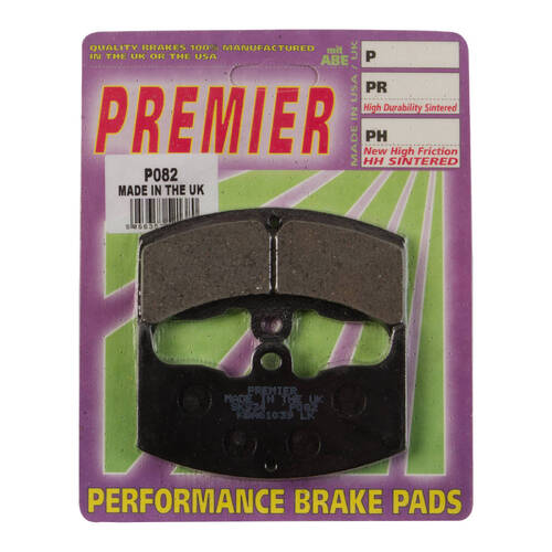Premier Brake Pads P Organic Standard - P82