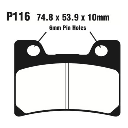Premier Brake Pads PH Street Sintered - PH116