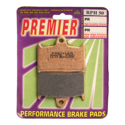 Premier Brake Pads RPH Sintered Racing Only - PHR050