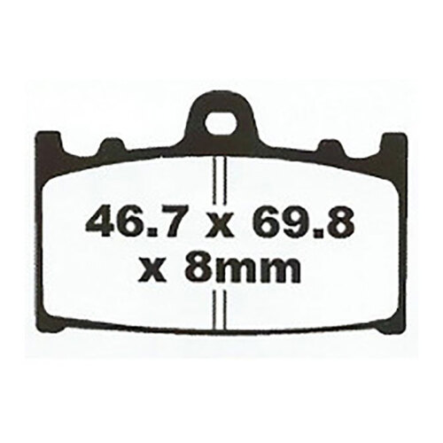 Premier Brake Pads RPH Sintered Racing Only - PHR053