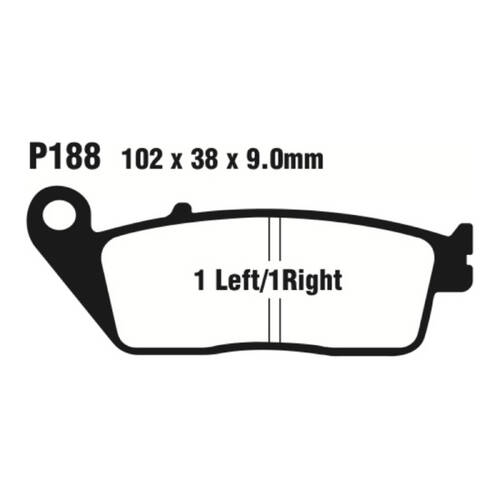 Premier Brake Pads RPH Sintered Racing Only - PHR188