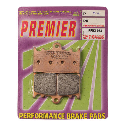 Premier Brake Pads RPH Sintered Racing Only - PHRX053