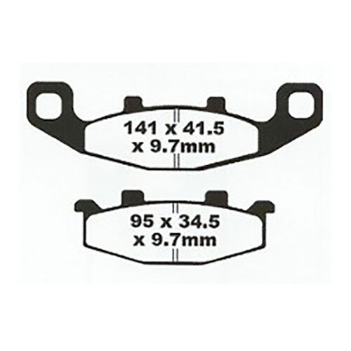 Premier Brake Pads PV Semi Sintered - PV043