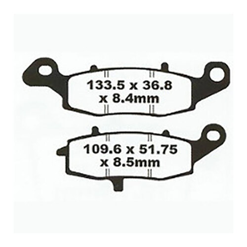Premier Brake Pads PV Semi Sintered - PV194
