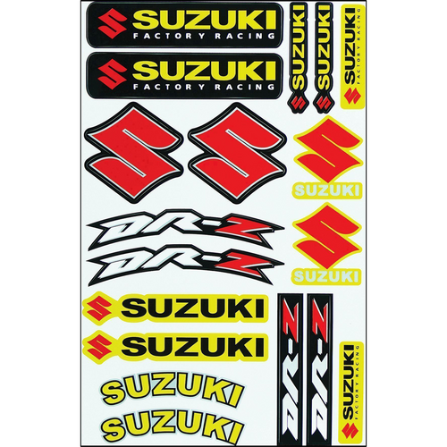 MOTORCYCLE SPECIALTIES SUZUKI DRZ STICKER KIT - PRODRZ