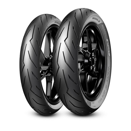 PIRELLI DIABLO ROSSO SPORT FRONT SCOOTER TYRES 70/90-14 M/C 34S TL