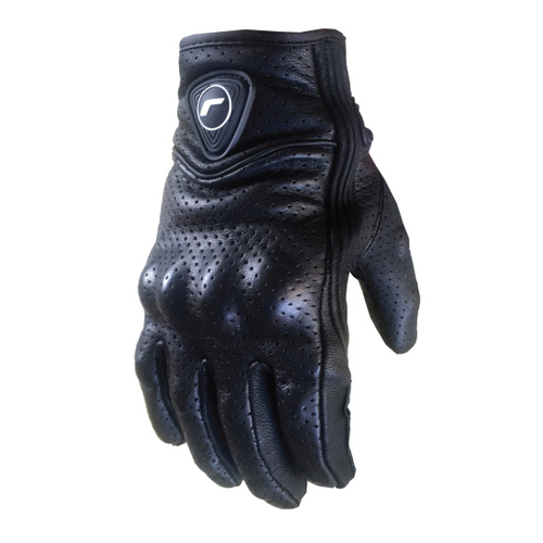 RICONDI SHORTIE PERFORATED GLOVES BLACK XS