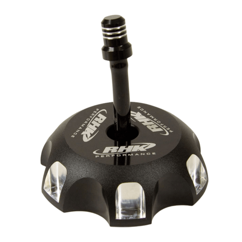 RHK ALLOY TANK CAP - YAMAHA WR450F '03-15 - BLACK