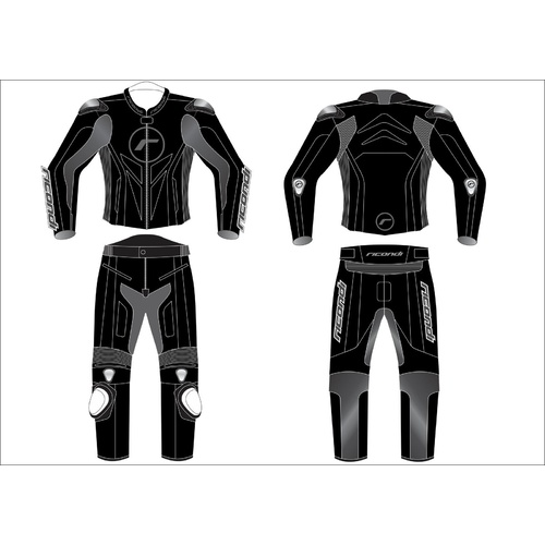 RICONDI 2PC GP EVO SUIT BLACK GUNMETAL KIT